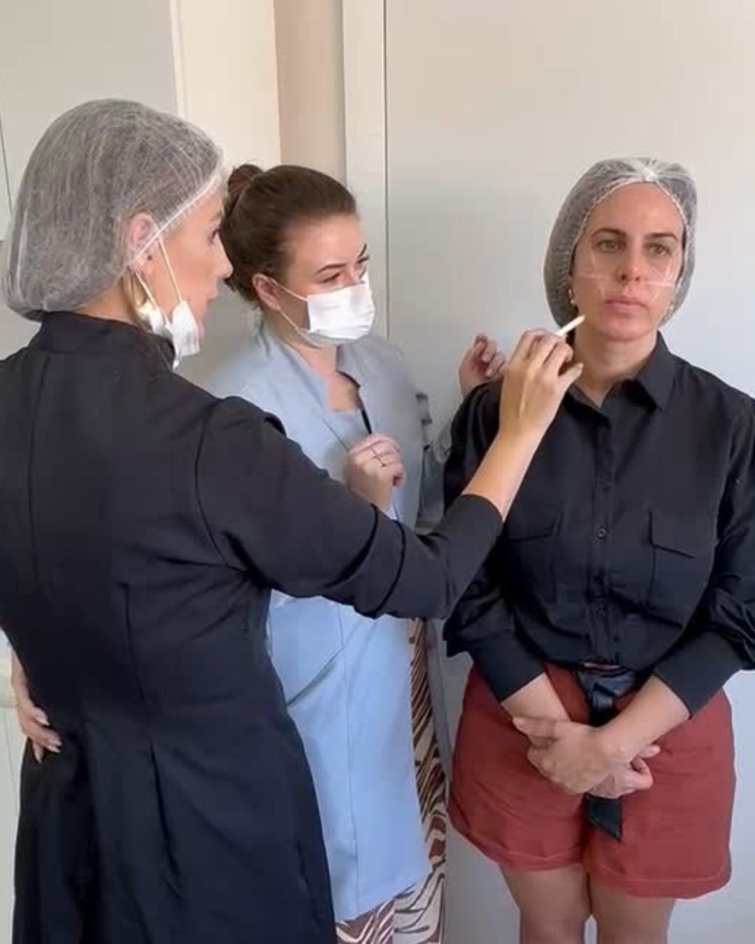 Marcação facial supervisionada